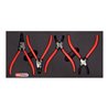 KS Tools Seegering-Zangen-Satz, 4-teilig, in 1/3 Systemeinlage
