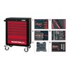 KS Tools Werkstattwagen Master schwarz-rot mit Einlagen-Paket EXTENDED