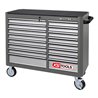 KS Tools MASTERline Großraum-Werkstattwagen, mit 16 Schubladen grau/silber