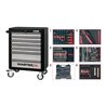 KS Tools Werkstattwagen Master schwarz-grau mit Einlagen-Paket EXTENDED