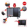 KS Tools MASTERline Werkstattwagen mit 11 Schubladen + 2 Regalböden schwarz/silber
