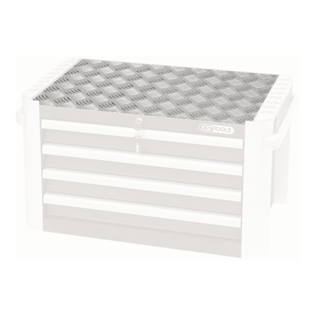 KS Tools ULTIMATEline Alu-Riffelplatte, L625xB335xH1,6mm