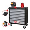 KS Tools MASTERline Werkstattwagen mit 8 Schubladen XL,schwarz/silber