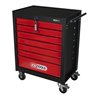 KS Tools ECOline SCHWARZ/ROT Werkstattwagen mit 7 Schubladen