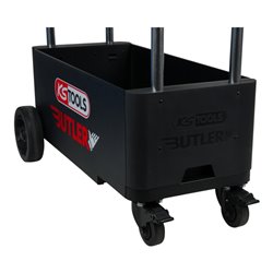 KS Tools BUTLER Werkzeugwagen / Montagewagen, klappbar, absenkbar und verschließbar