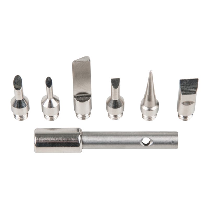 KS Tools Lötkopf mit 6 Einschraub-Lötspitzen