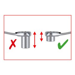KS Tools 1/4' + 11 mm Durchgangs-Steckschlüssel- und Bit-Satz, 31-tlg.