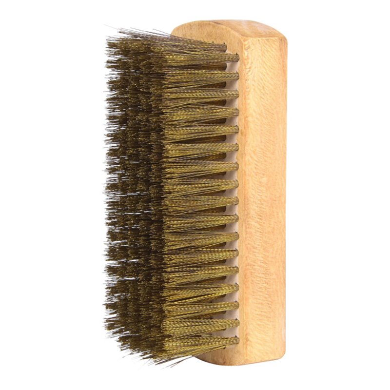 KS Tools BRONZEplus Bürste, Zinnbronzedraht, gewellt, 125 mm