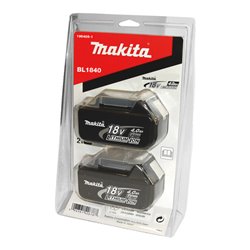 Makita Akku 4,0 Ah Doppelpack BL1840B