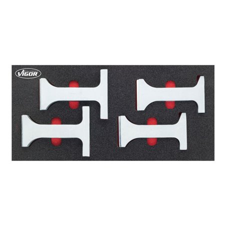 VIGOR Druckfuß-Satz V4915 Anzahl Werkzeuge: 4