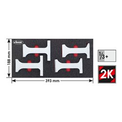 VIGOR Druckfuß-Satz V4915 Anzahl Werkzeuge: 4