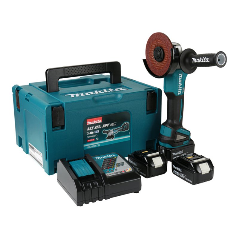 Makita Akku-Winkelschleifer DGA504RT3J