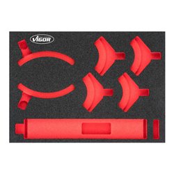 VIGOR Weichschaum-Einlage, leer V4913-L