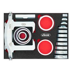 VIGOR Universal Radnaben-Demontage-Satz V4906 Anzahl Werkzeuge: 23
