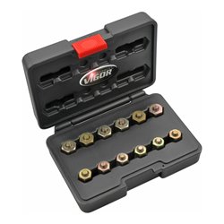 VIGOR Verschlussmuttern-Satz Dieselmotoren V5047 Anzahl Werkzeuge: 12