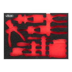 VIGOR Weichschaum-Einlage, leer V5087-L