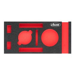 VIGOR Weichschaum-Einlage, leer V4919-L