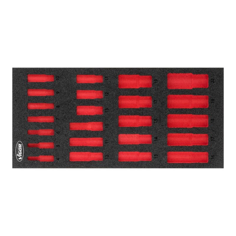 VIGOR Weichschaum-Einlage, leer V4977-L