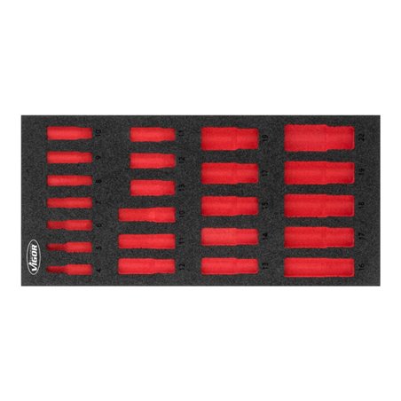 VIGOR Weichschaum-Einlage, leer V4977-L