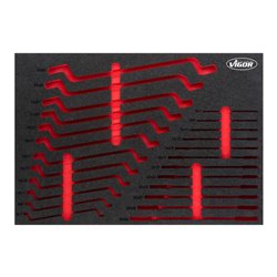 VIGOR Weichschaum-Einlage, leer V5107-L