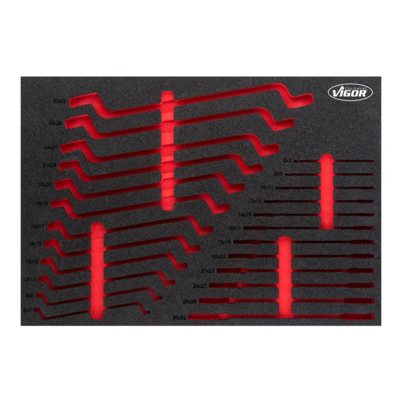 VIGOR Weichschaum-Einlage, leer V5107-L