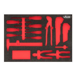 VIGOR Weichschaum-Einlage, leer V5111-L