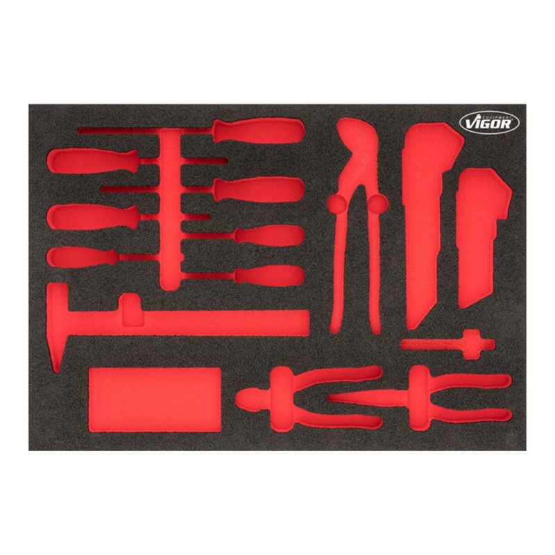 VIGOR Weichschaum-Einlage, leer V5111-L