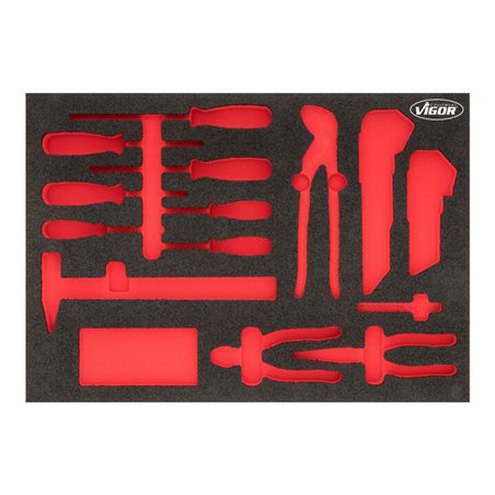 VIGOR Weichschaum-Einlage, leer V5111-L