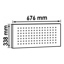 VIGOR Lochwand-Platten V6000-05