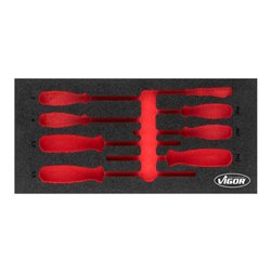 VIGOR Weichschaum-Einlage, leer V5013-L