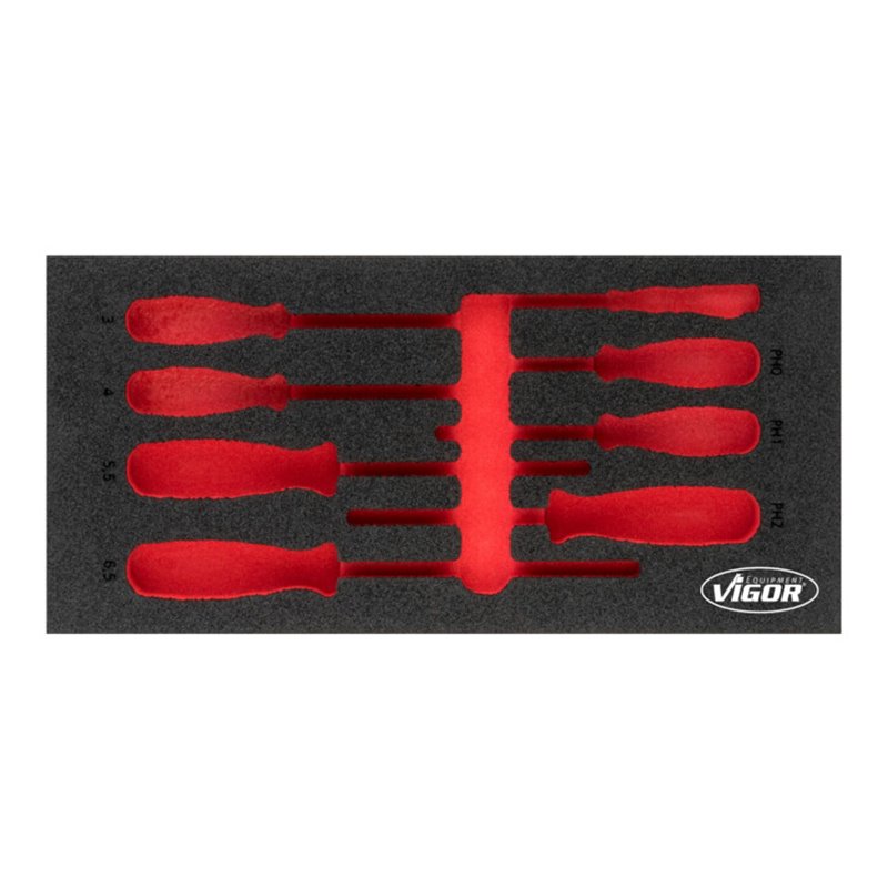 VIGOR Weichschaum-Einlage, leer V5013-L