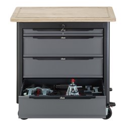 VIGOR Fahrwerk-Werkstattwagen mit Sortiment V5161 Gesamtlänge: 907 mm