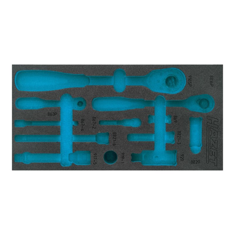 HAZET 2K-Weichschaum-Einlage 163-476L