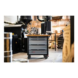 VIGOR Fahrwerk-Werkstattwagen mit Sortiment V5160 Gesamtlänge: 907 mm Anzahl Werkzeuge: 66