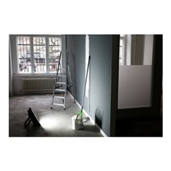 STIER SMD-LED Baustrahler, 50 W, 4000 Lumen, mit 2 Schuko-Steckdosen