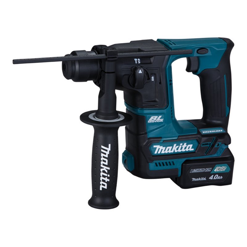 Makita Akku-Bohrhammer für SDS-PLUS 10,8 V / 4 Ah 2 Akkus + Ladegerät im MAKPAC HR166DSMJ