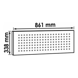 VIGOR Lochwandplatten für Eckunterschrank V6000-015