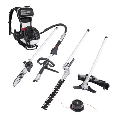 Scheppach 4-in-1 Benzin-Backpack-Multitool MFH5300-4BP 1,3kW