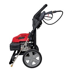 Scheppach Benzin-Hochdruckreiniger HCP2600 inkl. Fahrvorrichtung, 5 Düsenaufsätze, Reinigungslanze & 7,5  m Hochdruckschlauch