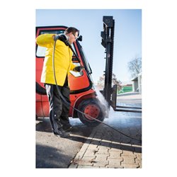 Scheppach Benzin-Hochdruckreiniger HCP2600 inkl. Fahrvorrichtung, 5 Düsenaufsätze, Reinigungslanze & 7,5  m Hochdruckschlauch