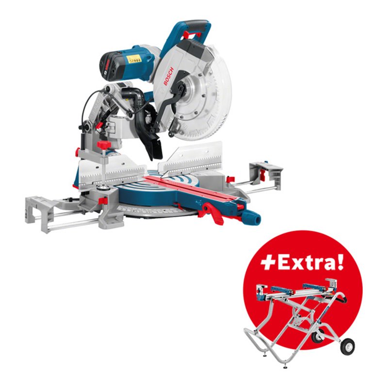 Bosch Gehrungssäge GCM 12 GDL + GTA 2500 W
