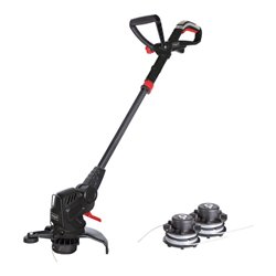 Scheppach 450 W Elektro-Rasentrimmer RT450 inkl. 2 weiteren Fadenspulen