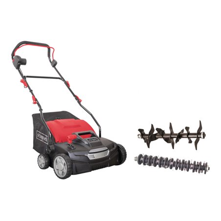 Scheppach Elektro-Vertikutierer 36 cm 1500 W inkl. Messer Walze & Lüfter Walze