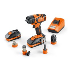 Fein Akku-Schlagbohrschrauber Profi-Set ASB 18 QC Gewindebohren