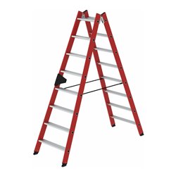 MUNK Kunststoff-Stehleiter beidseitig begehbar