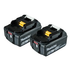 Makita Akku Twinpack BL1860B Li 18,0V 6.0Ah 197428-2
