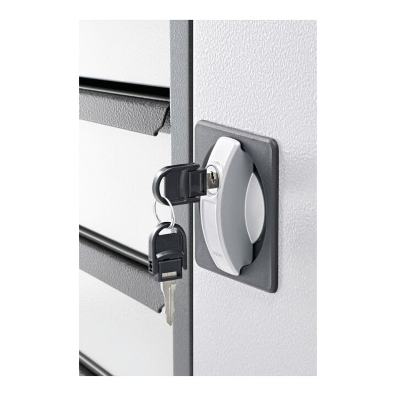 Stahlwille Fahrbare Werkbank 7 Schubladen anthrazitgrau, RAL 7016 L.1150mm x B.500mm x H.1030mm