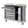 Stahlwille Fahrbare Werkbank 7 Schubladen anthrazitgrau, RAL 7016 L.1150mm x B.500mm x H.1030mm
