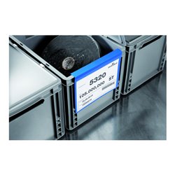 Durable Kennzeichnungstasche mit Falz A4 quer