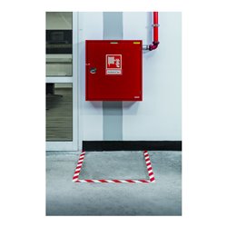 Durable Bodenmarkierungsband Duraline Strong 2 Colour Signalrot/Signalweiß (RAL 3001/9003)